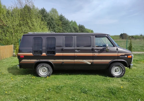 GMC Vandura cena 59000 przebieg: 300000, rok produkcji 1985 z Ślesin małe 67